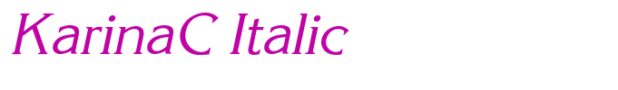 KarinaC Italic
